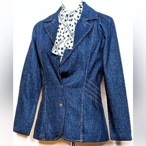 Denim Blazer Jacket